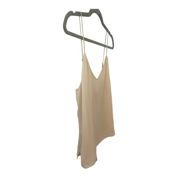NWT L’AGENCE Jane Silk Parchment / Cream Cami Adjustable Straps Blouse - Size XS - Picture 6 of 16